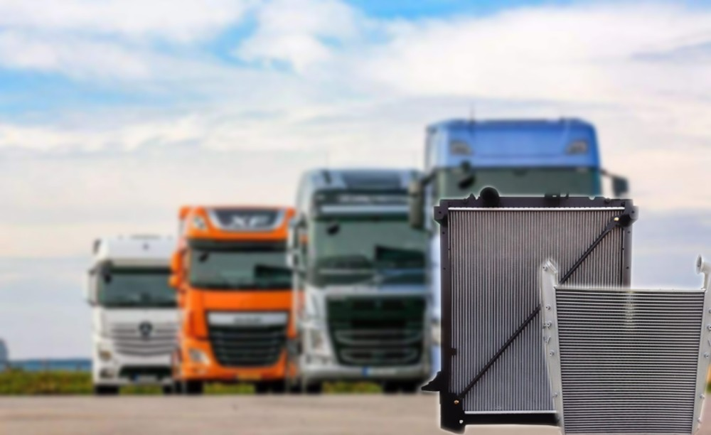  transporting truck radiators 